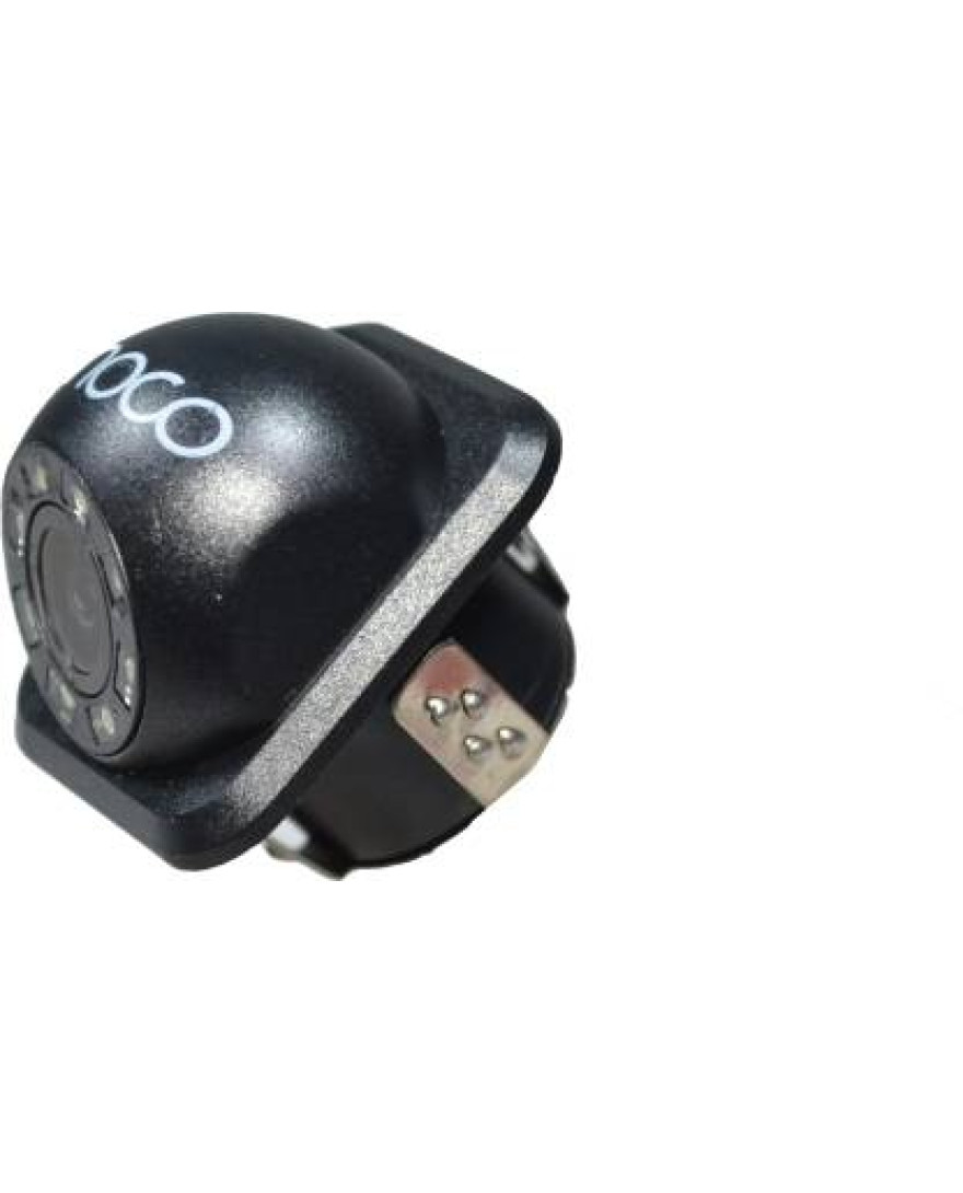 moco C-06| Super HD Moving Line Cap Style Rear View Car Camer 8 LEDs| Wide Angle View Vehicle Camera System